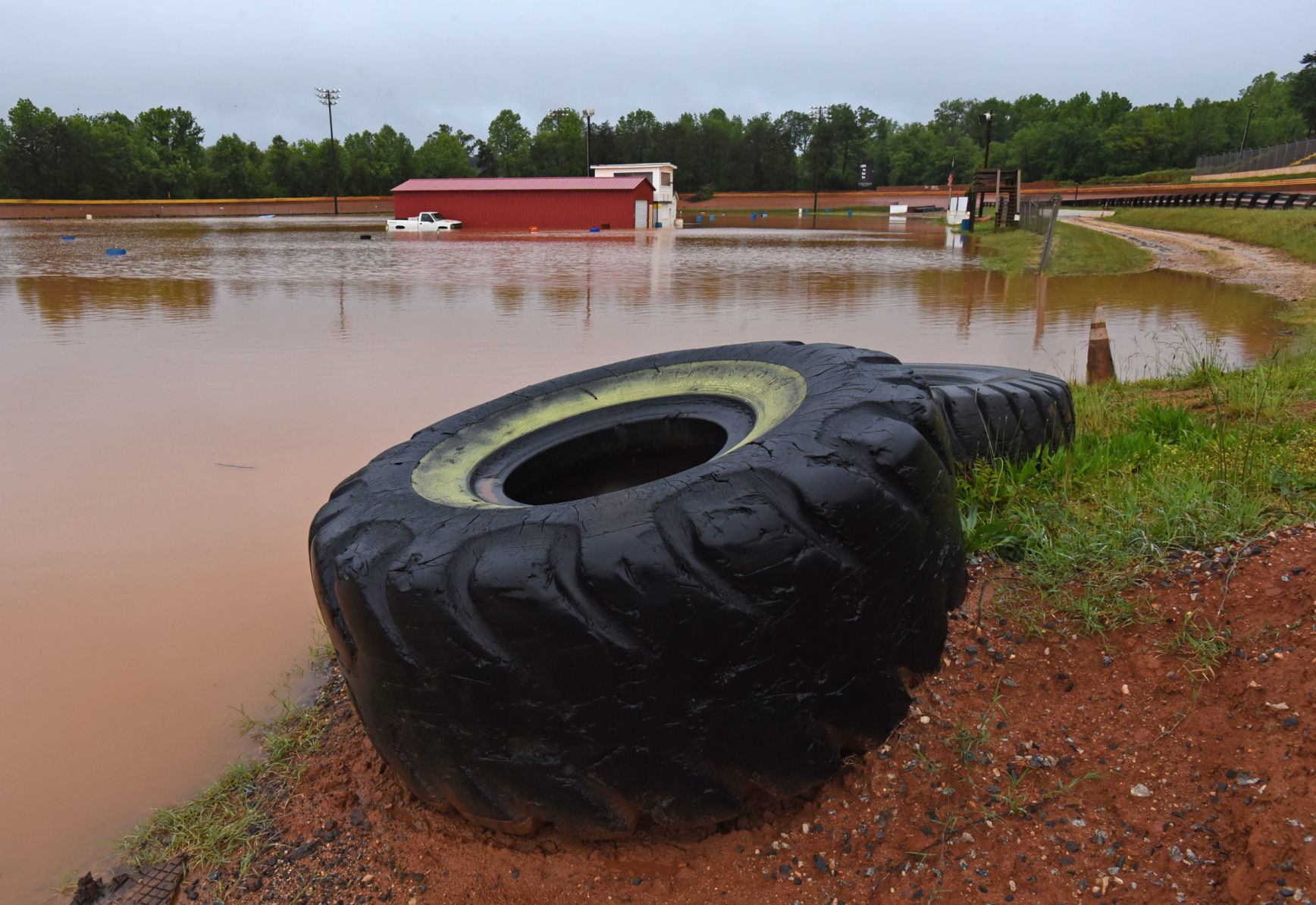 311 Speedway flooded